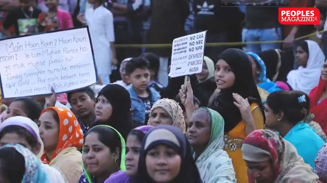 প্রতিবাদ জারি রয়েছে ‘কলকাতার শাহিনবাগে’, ভিডিও